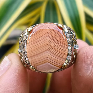 Asli Batu Sulaiman Junjung Derajat Blarak Sineret 18cm Ring.9