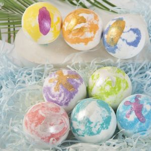 【AROMA】100g Bath Bomb Spa Colorful Bath Bomb Fizzy Powder Essential Oil Scent Relaxing Stress Relieve Moisturize