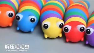 Mainan Fidget Ulat Siput Finger Slug Toy Squishy Penghilang Stres Anak