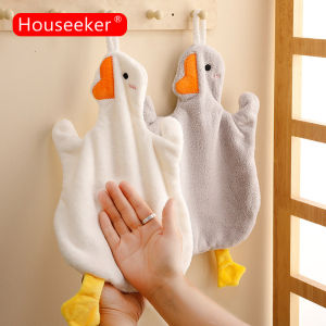 Houseeker Quick Drying Hand Towel for Children Soft Absorbent Microfiber Kitchen Cleaning Cloth Bathroom Tableware Wipe Towel