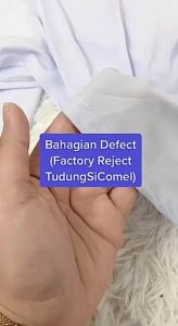 TudungSiComel Factory Defect Tudung Pra Sekolah Prasekolah Tadika