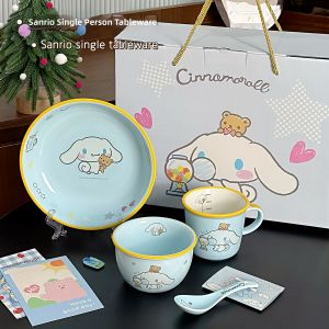 Sanrio | Cute Single Serving Ceramic Dinnerware Set