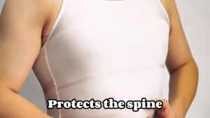 BODY SHAPER MEN SLIMMING CORSET LOST WEIGHT VEST SHIRT CORSET GYM CLOTHING