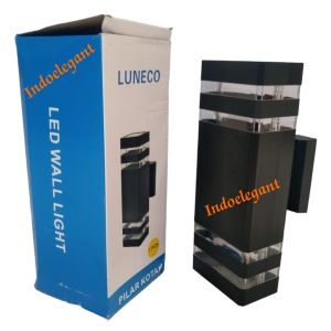 Lampu dinding indoor outdoor lampu dekorasi dinding tanpa bohlam