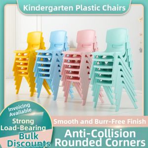 Child Use Plastic Chair with Backrest