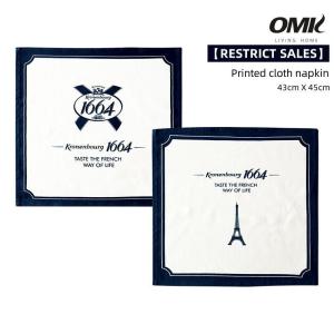 OMK 43*45cm Cotton placemat & coasters Christmas placemat dining table set Rectangular Napkin Cloth