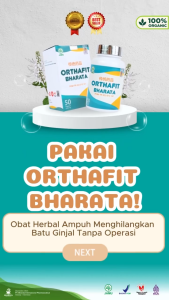 Orthafit Bharata Obat Herbal Ampuh Untuk Sakit Ginjal Dan Infeksi Saliuran Kemih