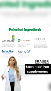 Brauer Kids Liquid Iron with Vitamin B 200 ml