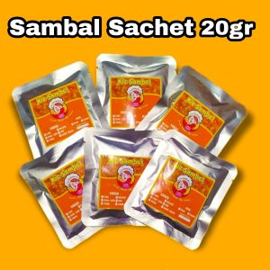 SAMBAL SACHET SAMBAL CUMI SAMBAL TERI SAMBAL UDANG REBON SAMBAL IKAN PEDA SAMBAL BAWANG SAMBAL TERASI SAMBAL CABAI IJO TERMURAH KIESAMBEL 20 GRAM