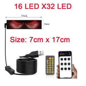 LED Matrix Pixel Panel USB 5V Flexible Addressable RGB Pattern Graffiti Scrolling Text Animation Display Car Shop Bluetooth APP