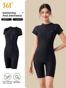 361° | Womens One-piece Flat-angle Conservative Swimwear