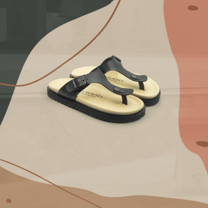 Crousel Sandal Wedges \ Women - Hestia Flat Black