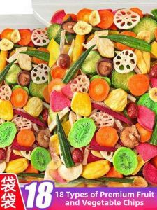 Mixed Dried Fruits and Veggies Chips Variety