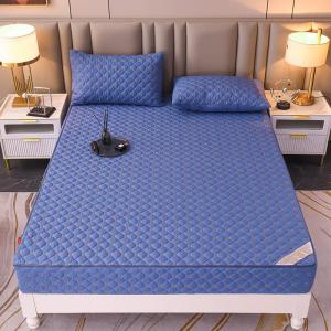 Six-Sided Full Enclosure Zipper Mattress Protector with Cotton Padding