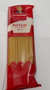 Mỳ Ý dạng ống sợi dài Pasta ZARA Bucatini số 7 – gói 500g nhập khẩu Italia