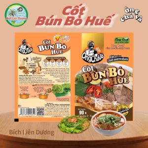 [GÓI 90GR] CỐTT BÚN BÒ HUẾ THƯƠNG HIỆU ÔNG CHÀ VÀ