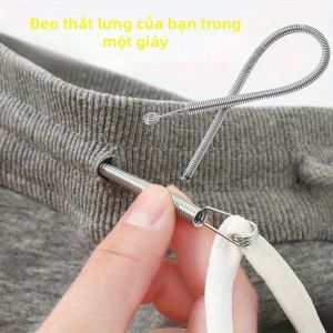 Dụng Cụ Luồn Dây Thun Lò Xo Có Thể Uốn Cong Dây Kim Loại Đàn Hồi Linh Hoạt Dụng Cụ Luồn Dây Cho Quần Jogger Áo Hoodie Áo Khoác - Phụ Kiện May Vá