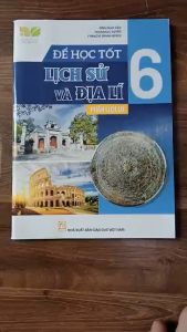 Sách - Combo 2 cuốn Để học tốt lịch sử và địa lí lớp 6 ( Kết nối tri thức ).