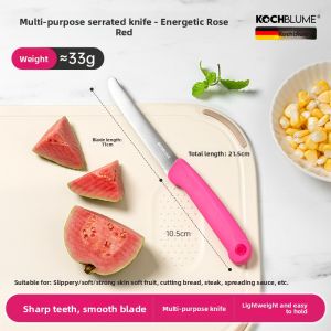kochblume | Serrated Multi-function Fruit and Tomato Knife