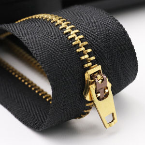 Naukaha【Ready in Stock】 Rugged Metal Zipper Teeth Length 4" 5" 6" 7" Invisible Zipper for Jeans/Skirts