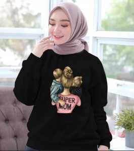 Pakaian Muslimah Super Mama: Atasan & Baju Lengan Panjang Bahannya Adem