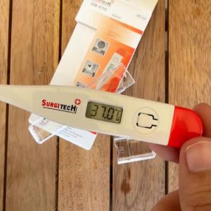 (piece) Digital Thermometer - SURGITECH (with clear hard case)