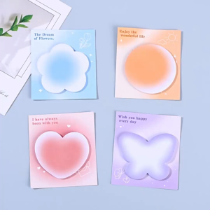 BabyShop-A127 Sticky Notes Gradasi Polos Memo Tempel / Sticky Notes Tempelan Kertas Catatan Memo