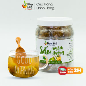 Sấu ngâm đường Phan Huệ Hộp 1Kg. Vị chua ngọt. Đặc sản Hà Nội. Sấu tươi chọn lọc. Uống là mê