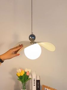 Đèn thả chùm xoay 360 độ Đèn trần decor bàn ăn tab đầu giường phòng ngủ phong cách hiện đại Đèn 22W 3 chế độ ánh sáng nghệ thuật trang trí quán cafe nội thất Đèn bóng tròn treo trần decor nghệ thuật - Combosett
