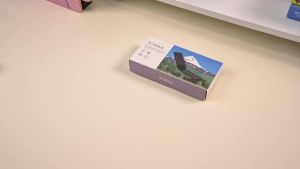 JOMAA | JOMAA Foldable Bluetooth Keyboard with Touchpad3-Device Wireless Keyboard with Holder Rechargeable Pocket Folding Keyboard