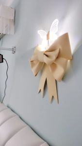 【COD 3Years Warrnty】LED Tricolor Wall Lights Sconces Indoor Modern Design Bedside Decorative Lamp New Style Butterfly Shaped Wall Lamps For Corridor Bedroom Bathroom Sofa Background Stairs Wall Sconce Lighting