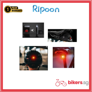 Ripoon Q10 Rear Bike Light Bike Bag Light
