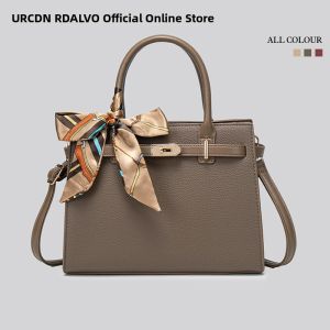 URCDN RDALVO | Versatile Commute Red Handbag Crossbody Bag