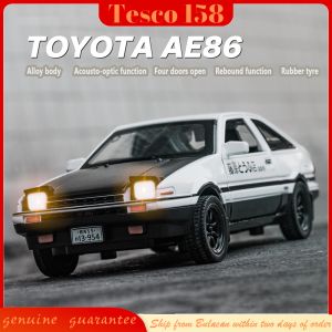 1:32 Simulation AE86 Toys For Children Boy Metal Alloy Toy Car Diecasts & Toy Vehicles Decoration Model Miniature Scale Collect