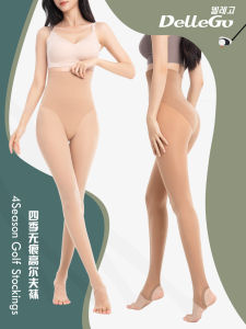 ถุงเท้ากอล์ฟกันแดด DelleGo สำหรับผู้หญิง ถุงเท้าดำน้ำ ถุงเท้ากีฬา ถุงเท้าโยคะ ถุงเท้าฟิตเนส ถุงเท้ากอล์ฟ ไร้ตะเข็บ ความรู้สึกเปลือย