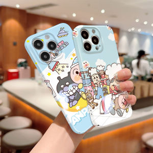Hontinga เคสฟิล์มรวมทุกอย่างสำหรับ Realme 5 5i 5S 3 Realme 6 Pro เคส6i Realme ภาพยนตร์เกาหลีเคสโทรศัพท์ลายการ์ตูนอันแพนแมนเคสด้านหลังออกแบบอูปกรณ์ป้องกันเลนส์เคสแข็งกล่องกันกระแทกคลุมทั้งหมดสำหรับเด็กผู้หญิง