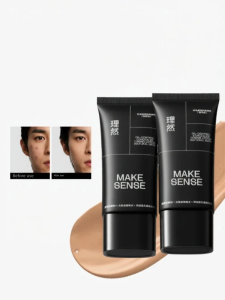 MAKE SENSE | Men Concealing Brightening Foundation Oil-control Waterproof Makeup Set