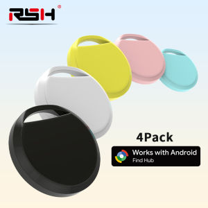 4-Pack Beyond Bluetooth Locating Tracker Android Tag Work With Google Find App Key Parcel Locator for Xiaomi Samsung OnePlus GMS