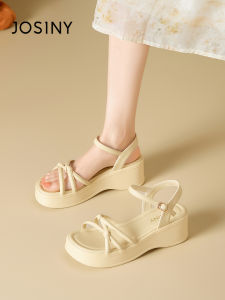 Josiny | Womens Thick Sole Sandals Flatforms Casual Shoes