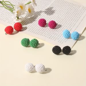 Bohemian Handmade Beaded Stud Earrins For Women Ethnic Geometric Pendientes Mujer Boho Earings Fashion Jewelry boucles doreille