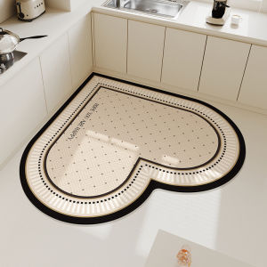 YINSHANG | Heart-Shaped Anti-Slip Waterproof Non-Wash Mat