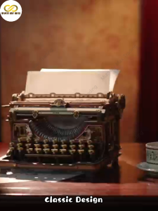 Robotime ROKR 3D DIY Magic Mechanical Typewriter Puzzle Valentine Birthday Gift Present 立体拼图 LK703C