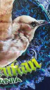 SK Kerodong Kandang Burung Lovebird Gambar Trucukan Kicau Mania Indonesia Bahan Single Knit Tingkat Ketebalan Sedang Bawara Lovebird