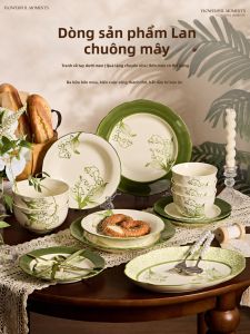 Elegant French Style Ceramic Dinnerware Set