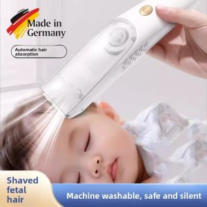 MONLEYTA | Ultra Quiet Automatic Baby Hair Clipper Professional Newborn Children Electric Trimmer Hair Cutting Device Baby Grooming Kit