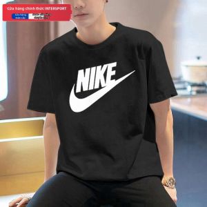 Nike | Áo Thun Thể Thao Thời Trang Mới Cổ Tròn Cho Mùa Hè