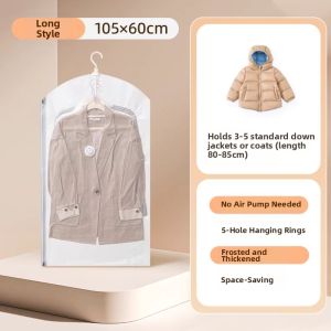 TAILI | Vacuum Compression Hanging Storage Bag for Down Jackets Coats