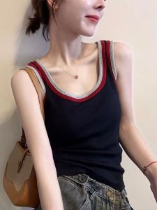 Áo Ba Lỗ Nữ Mùa Thu 2025 Phong Cách Hàn Quốc Thường Ngày Thời Trang Thanh Lịch Đa Năng Thon Gọn Thời Trang Áo Ba Lỗ