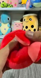 20cm Octopus Soft Toy Flip Octopus Doll Tiktok Stuffed Toys Reversible Octopus Plushie Fidget Plush Toy Graduation Gift For Kids Mainan Anak Patung Boneka Besar