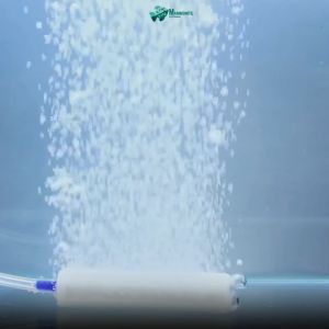 Fine Bubble Aquarium Air Stone Oxygen Diffuser for Fish Tank Air Pump Cylindrical AirStone